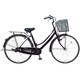 自転車（27型） ピュアブラック Tough Mama（タフママ）・ガチガチロック・ブラックバージョン （3段変速） B-TMB73-B