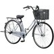 自転車（27型） シャトルシルバー Tough Mama（タフママ）・ガチガチロック・ブラックバージョン （3段変速） B-TMB73-S