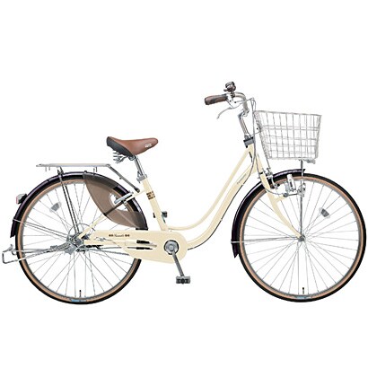 自転車（26型） アイボリーホワイト Ensemble（アンサンブル） （3段変速） B-SB632-F