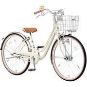 自転車(22型) F:アイボリーホワイト アンサンブル・ガールズ B-SBG212-F