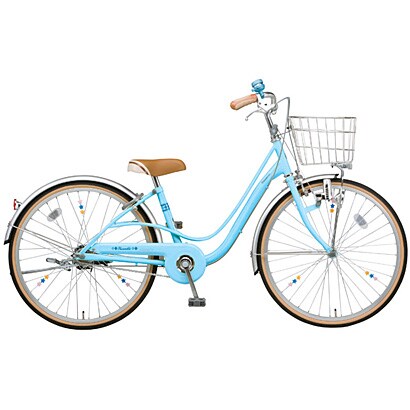 自転車（24型） V：ブルー アンサンブル・ガールズ B-SBG412-V