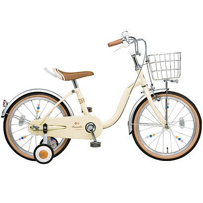 幼児用自転車（16型） F：アイボリーホワイト アンサンブル・ジュニア B-SBJ612-F