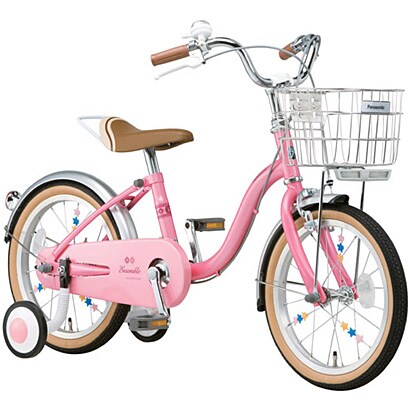 幼児用自転車（16型） M：パールパステルピンク アンサンブル・ジュニア B-SBJ612-M