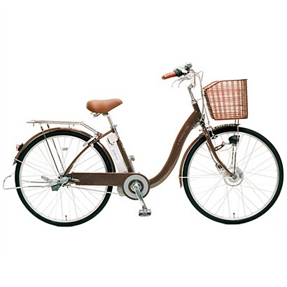 電動アシスト自転車（26型） ブラウン 電動ハイブリッド自転車 eneloop bike（エネループバイク） CY-SPE226-T-H