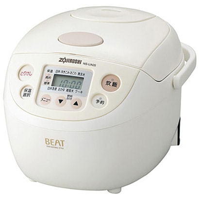 マイコン炊飯器（3合炊き） オフホワイト マイコン炊飯ジャー 極め炊き NS-UA05-WA