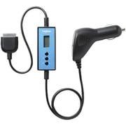 LAT-FMI02BU [iPod Dockコネクタ搭載 車載用FMトランスミッター ブルー]