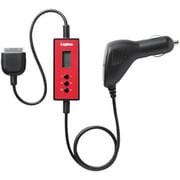 LAT-FMI02RD [iPod Dockコネクタ搭載 車載用FMトランスミッター レッド]
