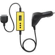 LAT-FMI02YL [iPod Dockコネクタ搭載 車載用FMトランスミッター イエロー]