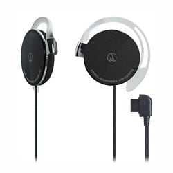 ATH-EQ300TD BK [携帯電話専用インナーイヤーヘッドホン 平型プラグ ブラック]
