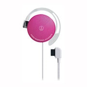 ATH-EQ300TD PK [携帯電話専用インナーイヤーヘッドホン 平型プラグ ピンク]