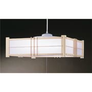和風ペンダントライト 木製枠 6～10畳用 昼光色 LJT-18771