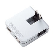 ACA-IP14SV [USB充電タップ型ACアダプタ シルバー]