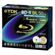 録画用BD-R DL追記型 1-4倍速 片面2層 50GB 10枚 インクジェットプリンター対応 BRV50PWB10S