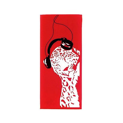 第4世代 iPod nano用 シリコンジャケット earth wear 絶滅危惧種コレクション アムールヒョウ EIAS05PA