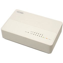 1000BASE-T/100BASE-TX/10BASE-T スイッチングハブ 5ポート ホワイト CG-SW05GTLXW