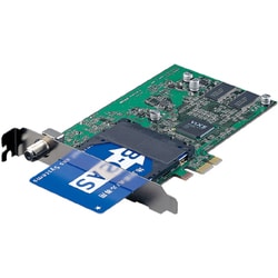 PCI Express x1接続 地上デジタルチューナー ダブルチューナー搭載 DT-H50/PCIEW