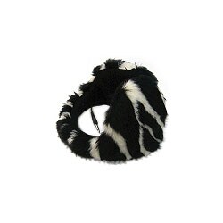 耳あて型ヘッドホン Music Ear Muff ゼブラ MEZE-037