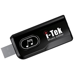 USB接続 ミュージックキャプチャー i-Tek Music Editor KDK-82011FM