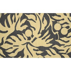 ブレッドフルーツ/チャコール：78×120cm 平織りタイプ RF2S