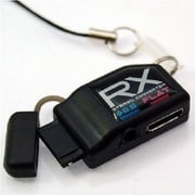 RX-HEM434FBK FOMA充電端子用平型&3.5φ変換プラグ