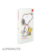 スヌーピー CD&DVDファイル2段タイプ 24枚収容 6枚シート 透明 EDFSNC2173