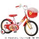 幼児用自転車（16型） それいけ！アンパンマン 16 ハコボ レッド