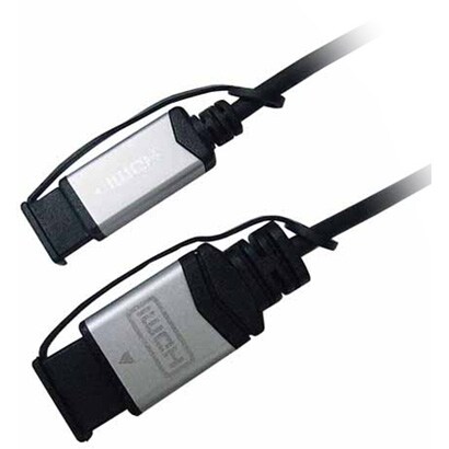 極細mini HDMIケーブル 0.8m HDM-HM08/BK