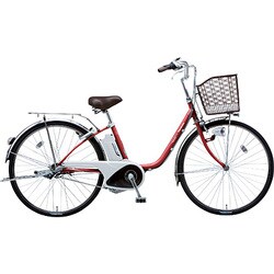 電動アシスト自転車(24型) レッドPCアース リチウムビビ・SS BE-ENS43R
