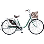 電動アシスト自転車(24型) ターコイズ リチウムビビ・EX BE-ENE43G
