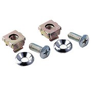 19インチ取付用ケージナット・ネジセット 20セット入り CP-SVNUT20K