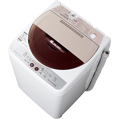 簡易乾燥機能付き洗濯機（5.5kg） ベージュ系 ES-FG55J-C
