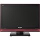 REAL（リアル） 19V型 地上・BS・110度CSデジタルハイビジョン液晶テレビ レッド LCD-19MX30R