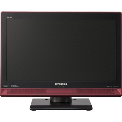 REAL（リアル） 19V型 地上・BS・110度CSデジタルハイビジョン液晶テレビ レッド LCD-19MX30R