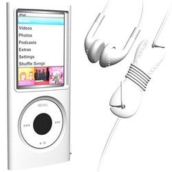 4th iPod nano用スターターキット ホワイト SUMLN4G-SKT-WT
