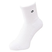 ホワイト （22～24cm） スポーツソックス セミロング