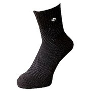 ブラック （22～24cm） スポーツソックス セミロング