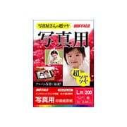 インクジェットプリンター用紙 写真用 印画紙原紙タイプ L判 200枚 BSIJPSL200