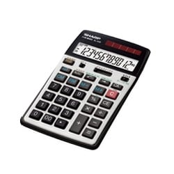 ヨドバシ.com - シャープ SHARP 12桁 金融電卓 ナイスサイズ