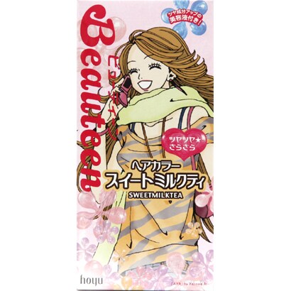 ビューティーンヘアカラースイートミルクテイ