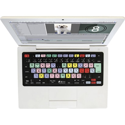 Apple Final Cut用キーボードカバー JIS配列用 FC-M-JIS