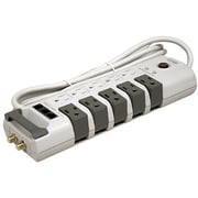 雷サージプロテクタ LAN・電話線・アンテナ(同軸)線対応 電源10個口 CG-TSP10PCX