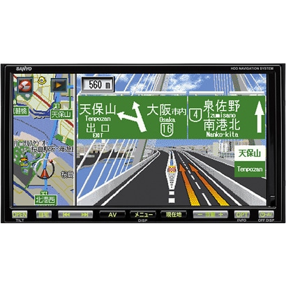 NVA-HD1680DT [7V型 インダッシュ TV/DVD/CD HDDカーナビ ワンセグチューナー内蔵]