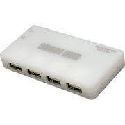 USB2-HUB4XA-WH [USB2.0ハブ 4ポート スゴイハブ セルフパワー/バスパワー対応 ACアダプタ付属 ホワイト]