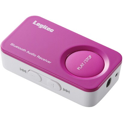 Bluetooth ワイヤレス ステレオレシーバー ピンク LBT-AR200C2PN