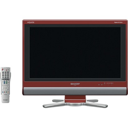 AQUOS（アクオス）20V型 地上・BS・110度CSデジタル ハイビジョン液晶テレビ レッド系 LC-20D50R