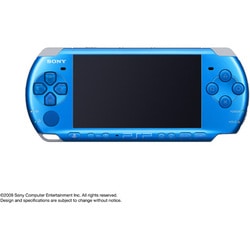 極美品 SONY PSP バイブラントブルー PSP-3000VB 本体