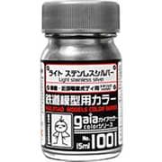27501 [ガイアカラー 鉄道模型用カラーシリーズ 1001 ライトステンレスシルバー 15mL メタリック]