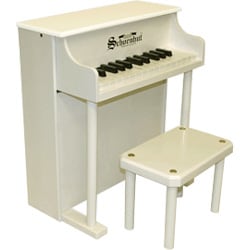 SH6625W [トイ・ピアノ ホワイト トラディショナル・スピネット]