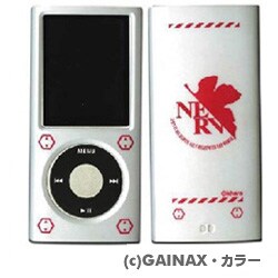 第4世代 iPod nano用 エヴァンゲリオン ケース ネルフ白 EV-12B