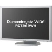 25.5型ワイド 液晶ディスプレイ デジタル/アナログ接続 Diamondcrysta WIDE ホワイト RDT262WH